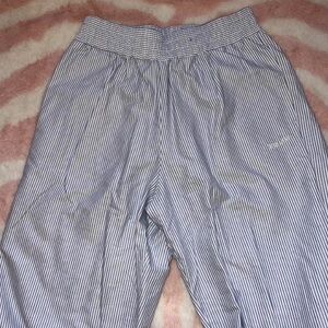 Djerf Avenue linen striped pants